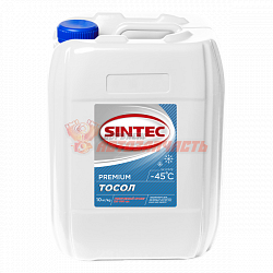 Тосол 10л. SINTEC Premium ОЖ-40 синий