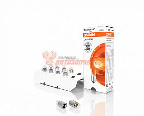 Лампа 12V T4W (BA9s) OSRAM