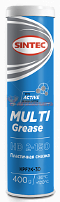 Смазка литиевая SINTEC MULTI GREASE EP2-150HD /картуш 0,4 кг , черная/