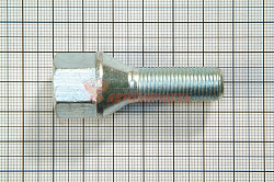Болт М12*1.25*30.5 крепления колес 2108 с буртом (цинк, ключ 19)