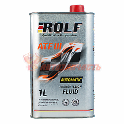 Масло трансмиссионное ATF Dexron III 1 л Rolf 