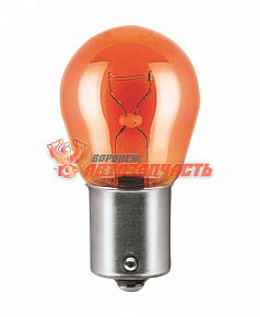 Лампа 12V PY21W BAU15s (желтая, смещение на 130 градусов) OSRAM
