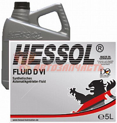 Масло трансмиссионное ATF Dexron Fluid D VI 1л  Hessol синтет.