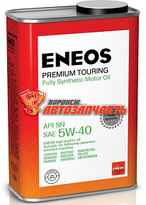 Масло моторное Eneos Premium TOURING 5w40  1л (SN)