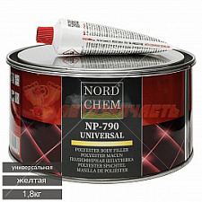 Шпатлевка универсальная UNIVERSAL NORDCHEM NP-790 желтая(1,8 кг)