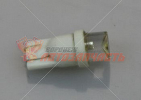 Лампа светодиодная 12V W5W T10 белый 1 LED 12V