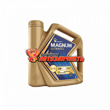 Масло моторное Rosneft Magnum Ultratec  5W40 4л SN/CF синтетика 