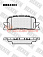 Тормозные колодки дисковые задние Lexus ES / Toyota Aurion, Camry (V30), Highlander, Wish HEXEN 