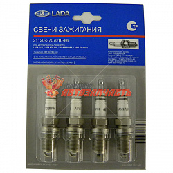 Свечи 2112-2170 /1,0мм/инжектор/16 кл./AУ17ДВРМ/ LADA
