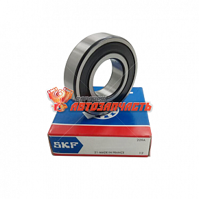 Подшипник генератора 2101 передний [180302] SKF большой (6302-2RSH  со смазкой LHT)