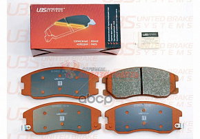 Тормозные колодки дисковые передние Opel Chevrolet Captiva 06-11- Antara 07-10- UBS 