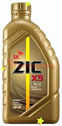 Масло моторное ZIC X9 5w40 1л Full Synthetic/132902/132613