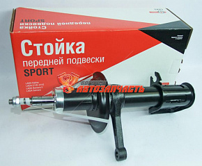 Стойка передней подвески 2110 СААЗ левая газо-масляная усиленная (в упак.lada)