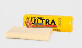 Салфетка замша 64х43 см ULTRA CHAMOIS в тубе 