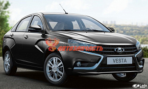 2180 Капот  (Vesta)  (Черная жемчужина (514/676) ВАЗ