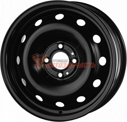 Диск колеса 2180, Lada Largus штамп R15 6J ET50 DIA 60.1 PCD 4x100 черная эмаль ВАЗ