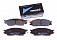 Тормозные колодки дисковые передние Daewoo Nexia (SOHC) (KLETN)(1.5 8V)(03~08) Hankook FRIXA 