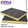 Губка абразивная двухсторонняя P 180-320 MEDIUM бежевая 120х98х13мм ARM