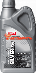 Масло моторное TEBOIL 10W40 Silver SN  1л.