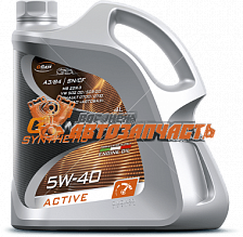 Масло моторное G-Energy Synthetic Active 5w40  4л синтетика API SN/CF