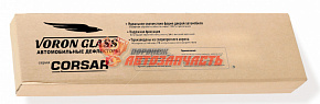 Дефлекторы на боковые стекла FORD TRANSIT IV 2000-2006 /фургон/накладные/скотч/к-т 2шт./