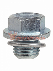 Пробка масляного поддона М14x1.5 с уплотнительным кольцом Hyundai/Kia/Mazda/Suzuki