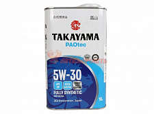 Масло моторное TAKAYAMA 5W30 PAOtec A3/B4 5w30 1л