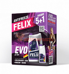 Антифриз FELIX EVO G12 -40 5л+1 (акция) фиолетовый БМ