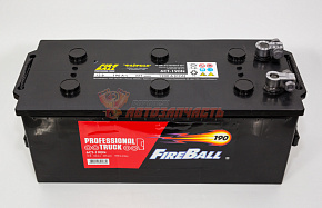 Аккумуляторная батарея 190Ah прямой (1200А) Fire Ball (525х240х242) конус с перех. универ. 6СТ-190N