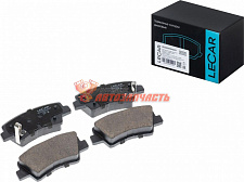 Тормозные колодки дисковые задние Hyundai Solaris (10-) / Kia Rio III (11-) LECAR