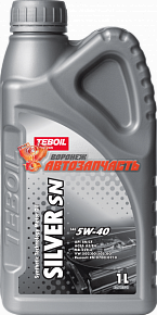Масло моторное TEBOIL 5W40 Silver SN  1л.