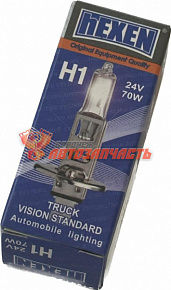 Лампа галогенная H1 24V 70W HEXEN Truck Vision Standart