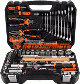 Набор инструмента  90 пр. (1/2"+1/4") АвтоDело Professional
