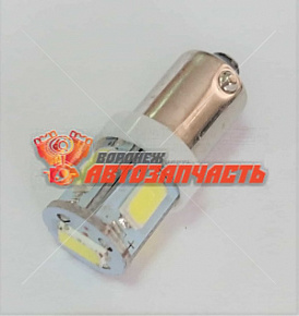 Лампа светодиодная BA9S-W5705 12V W  белая BJ