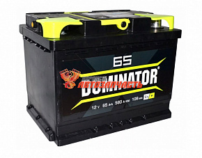 Аккумуляторная батарея  65Ah прямой (630А) Dominator (246x175x190) 6СТ-65VL