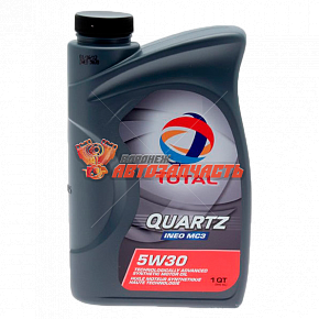 Масло моторное Total Quartz INEO MC3 5w30 1 л    166254/10250301 \Dexos 2, Hyundai KIA\