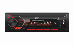 Автомагнитола ACV AVS-814BR красная/bluetooth/usb/aux/sd/fm