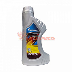 Масло трансмиссионное 80w90 GL-5 1л Gazpromneft