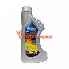 Масло трансмиссионное 80w90 GL-5 1л Gazpromneft