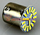 Лампа светодиодная 12V P21W (белая 1156, 18 диодов, симметричная) 4014 WHITE 12V  