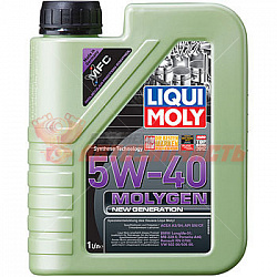 Масло моторное LiquiMoly Molygen New Generation  5w40 1л НС-синтетическое (CF/SN;A3/B4)