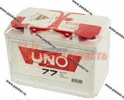 Аккумуляторная батарея  77Ah обратный (670A) UNO (276х175х190) 