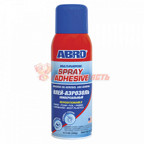 Клей-аэрозоль универсальный ABRO 326 г