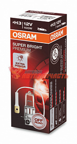 Лампа галогенная H3 12V100W OSRAM RALLY
