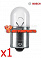 Лампа 12V R5W BA15s (передний,задний габарит,симетричное крепление) BOSCH ECO