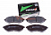 Тормозные колодки дисковые передние Chevrolet Aveo (1.2i, 1.4i)(02-)/Chevrolet Cobalt 