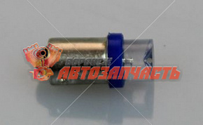 Лампа светодиодная 12V T5W  (синяя, линза) BA9S 1LED B 12V 