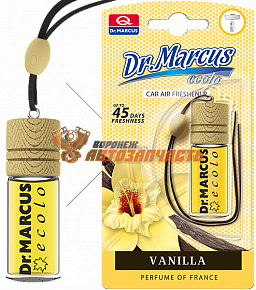 Ароматизатор Dr. Marcus Ecolo Vanilla 4,5 мл бутылочка 