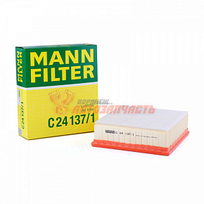 Фильтр воздушный МАNN C 24 137/1 Ford Focus/Kuga/Mondeo, Volvo S40/S80/S50