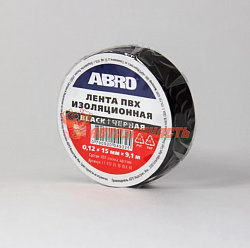 Изолента ABRO черная 9.1 m
